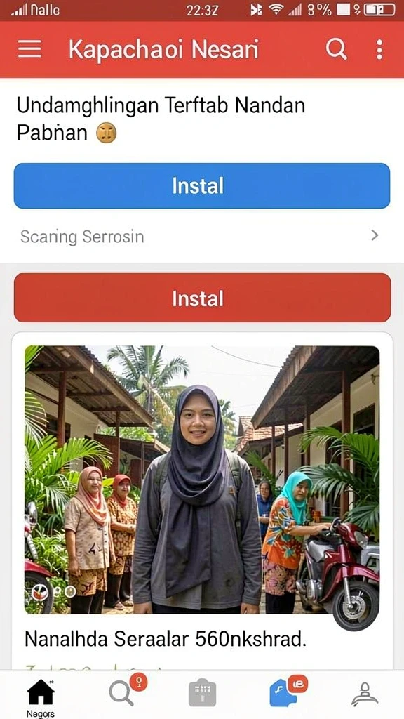 Tampilan antarmuka yang menarik dan intuitif.