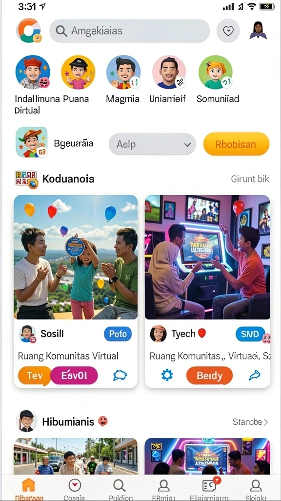 Antusiasme ketika mendapatkan penghargaan dalam permainan.