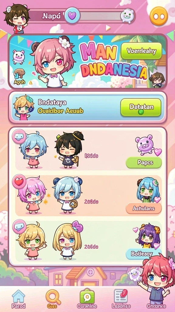 Fitur multiplayer yang memungkinkan interaksi dengan pemain lain.