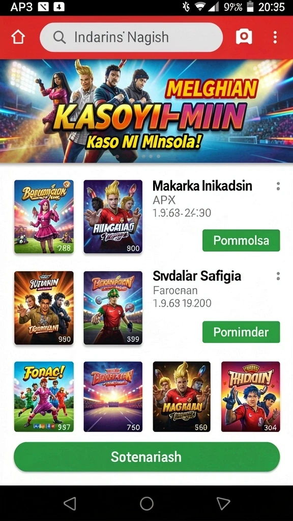 Fitur upgrade karakter yang menarik dan bermanfaat.