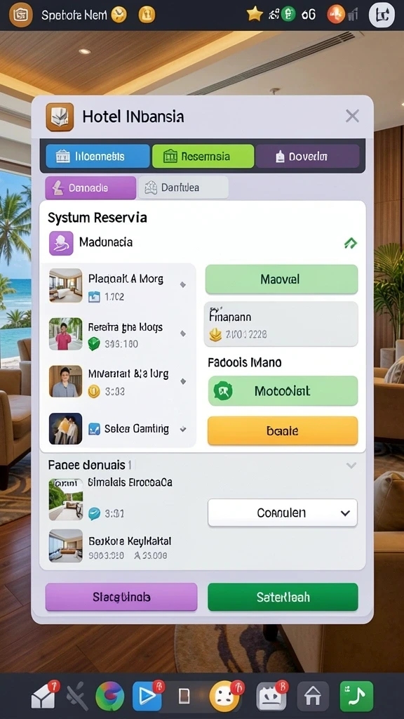 Salah satu level menantang yang harus diselesaikan.