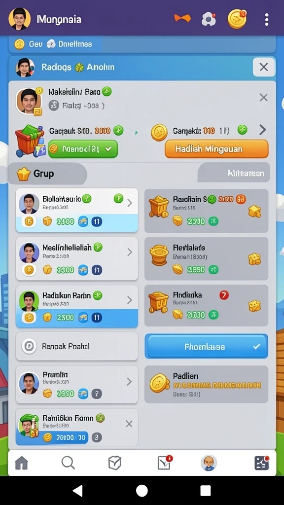 Fitur bonus menarik yang membuat permainan semakin seru.