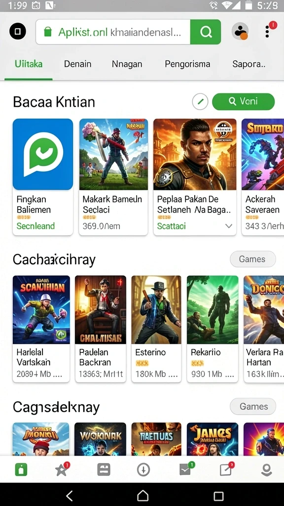 Tampilan grafis yang menawan dan memukau.