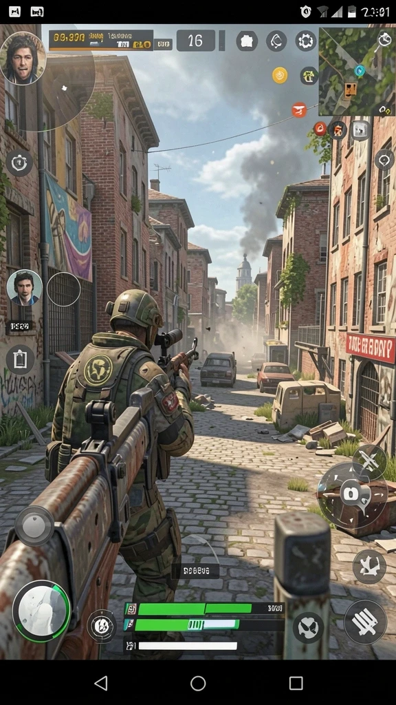 Mode multiplayer dengan interaksi pemain.