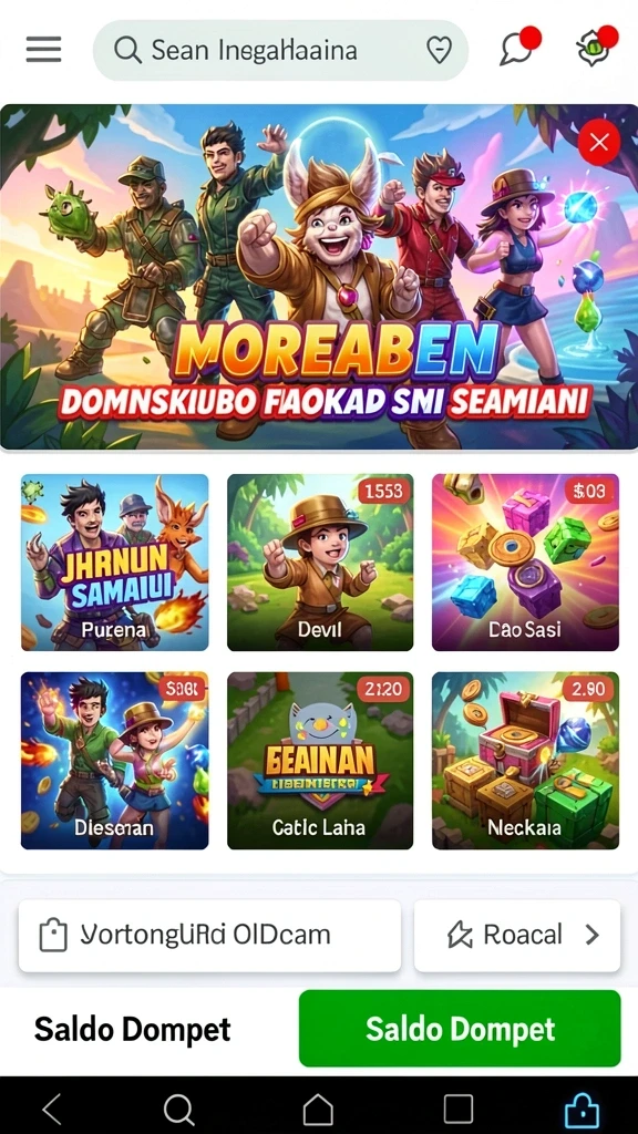 Fitur mode multiplayer yang seru dan menantang.