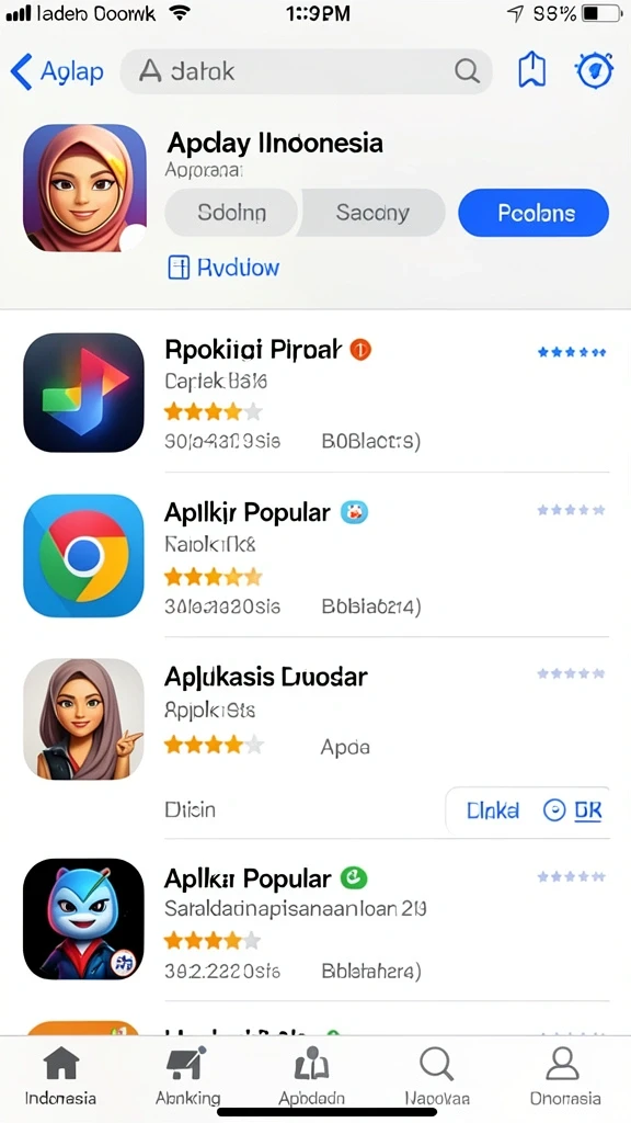 Karakter-karakter unik yang siap untuk dijelajahi.