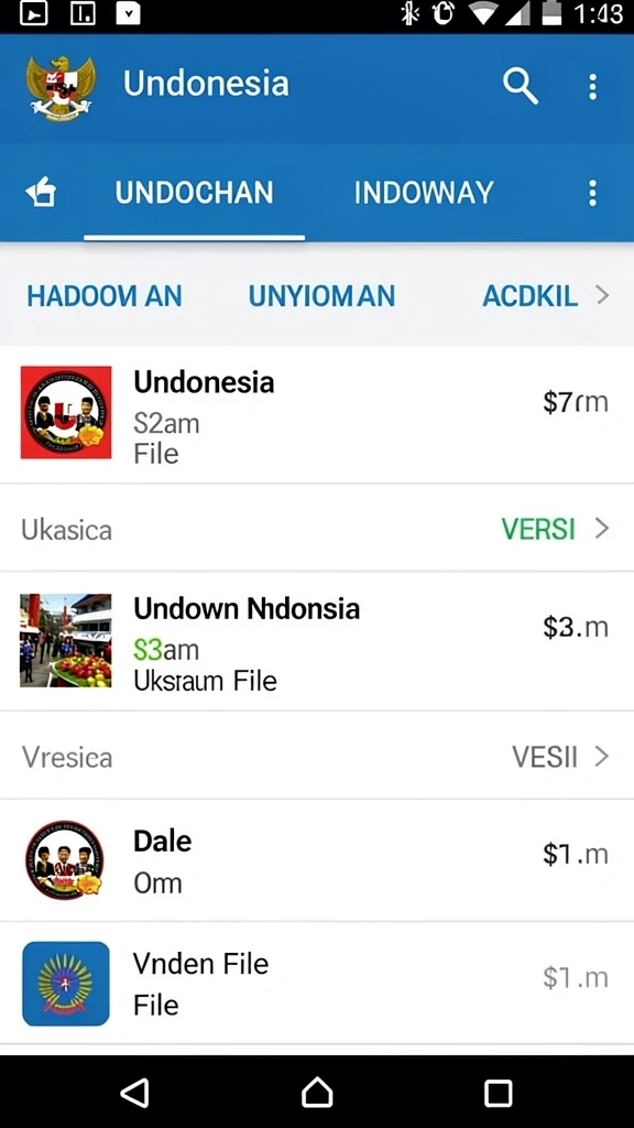 Tampilan awal DEWALIN yang menarik dan intuitif.