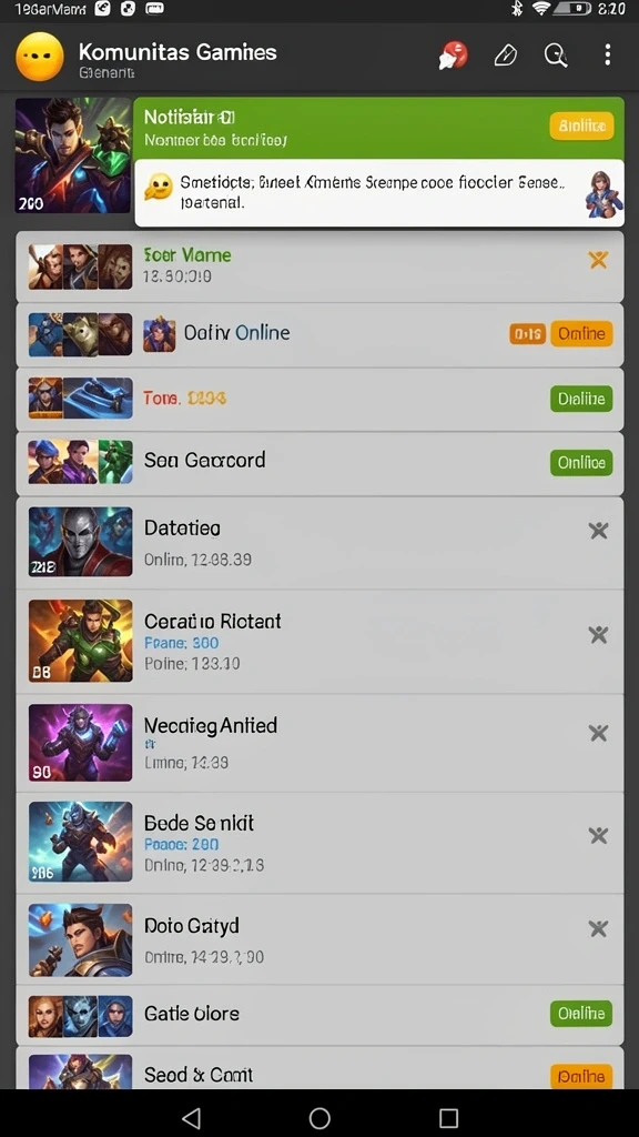 Mode multiplayer seru untuk bermain dengan teman.