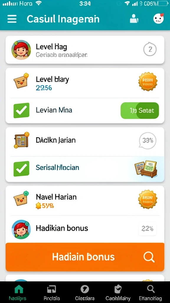 Tampilan antarmuka yang user-friendly.