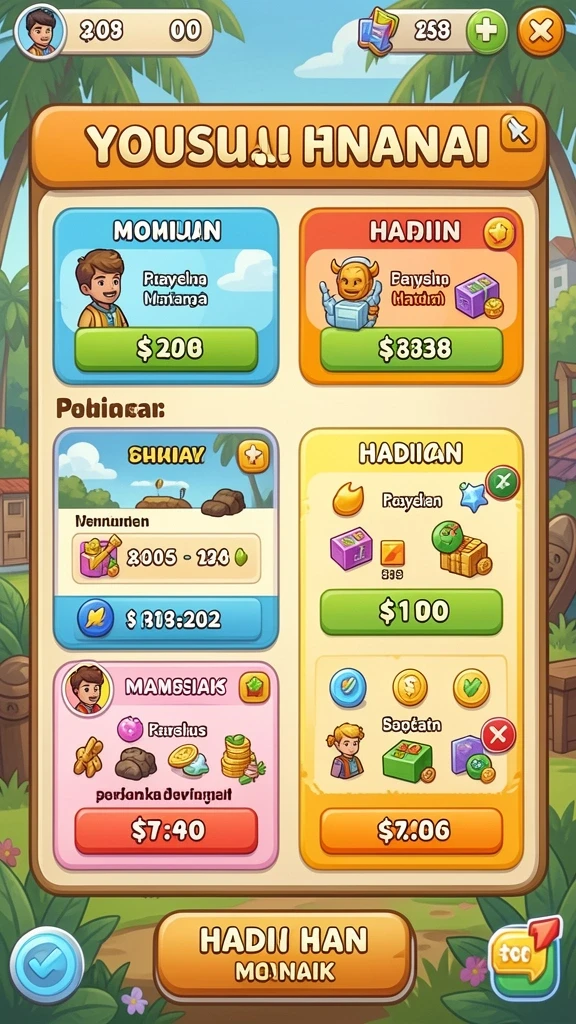 Level menantang dengan grafis yang memukau.