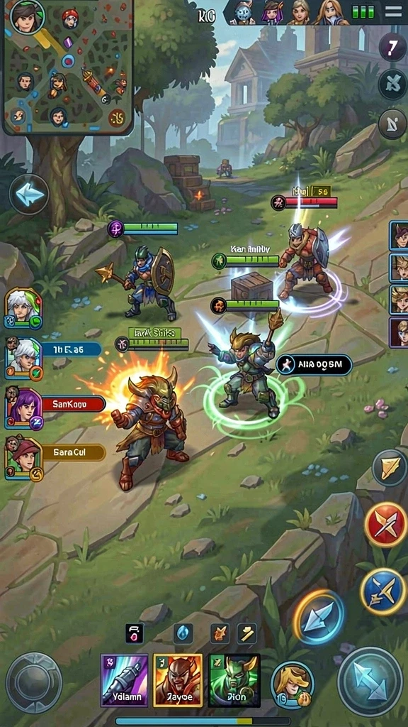 Mode multiplayer yang memungkinkan Anda bermain dengan teman.