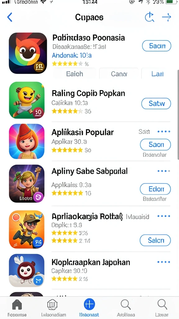 Tampilan antarmuka pengguna yang intuitif.