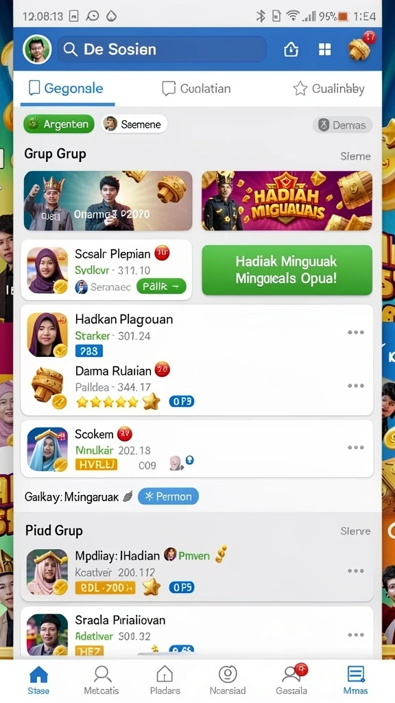 Fitur live betting yang seru dan interaktif.