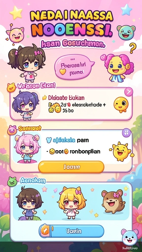 Fitur multiplayer yang memungkinkan bermain bersama teman.