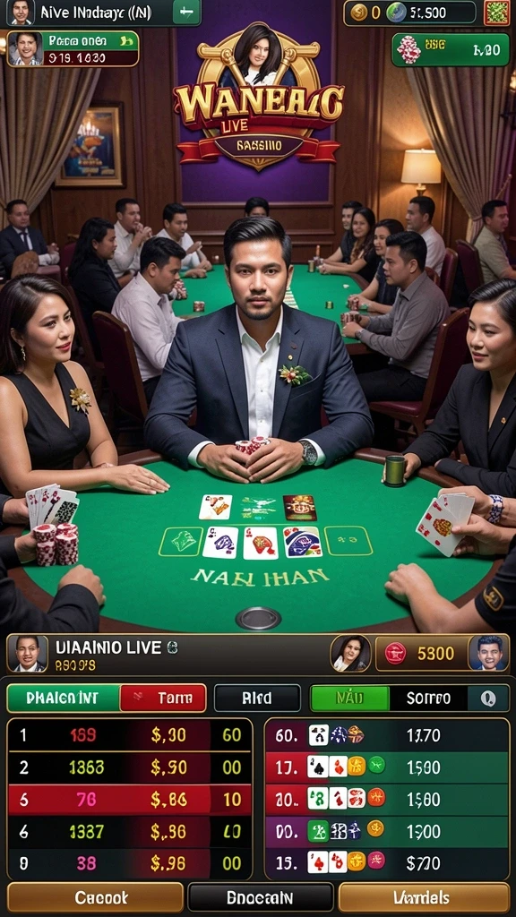 Screenshot menampilkan variasi permainan yang tersedia.