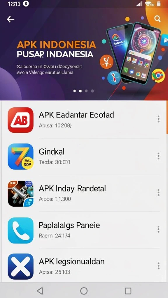 Beragam pilihan permainan seru yang tersedia.
