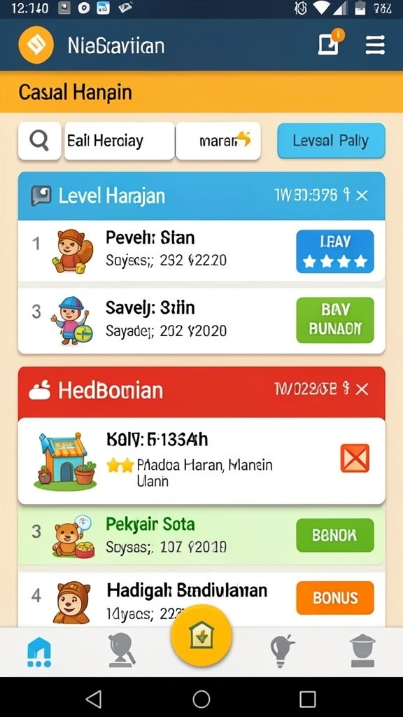 Tampilan antarmuka pengguna yang menarik dan mudah dinavigasi.