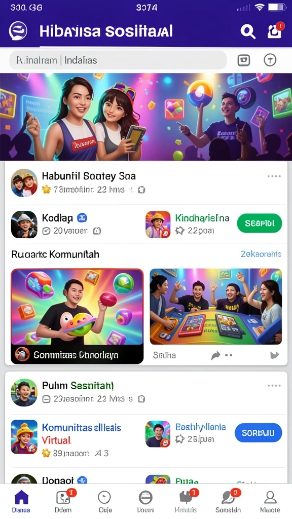 Beragam pilihan permainan taruhan yang seru.