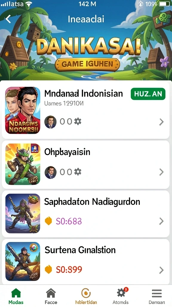 Berbagai karakter menarik yang bisa diunlock.