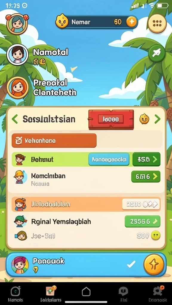 Beragam pilihan permainan menarik untuk semua kalangan.