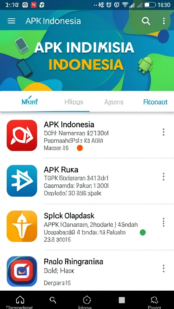 Beragam pilihan permainan yang bisa dipilih.