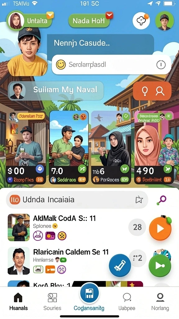 Tampilan antarmuka yang menarik dan mudah dipahami.