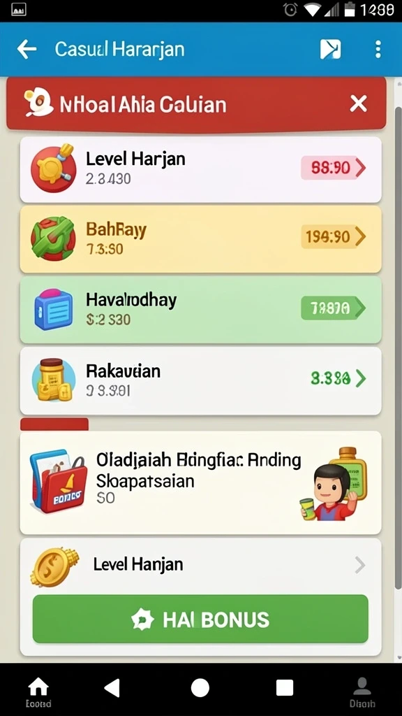 Screenshot menampilkan antarmuka pengguna yang menarik.