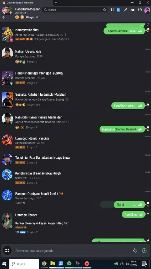 Tampilan utama aplikasi QQ222 dengan menu yang intuitif.