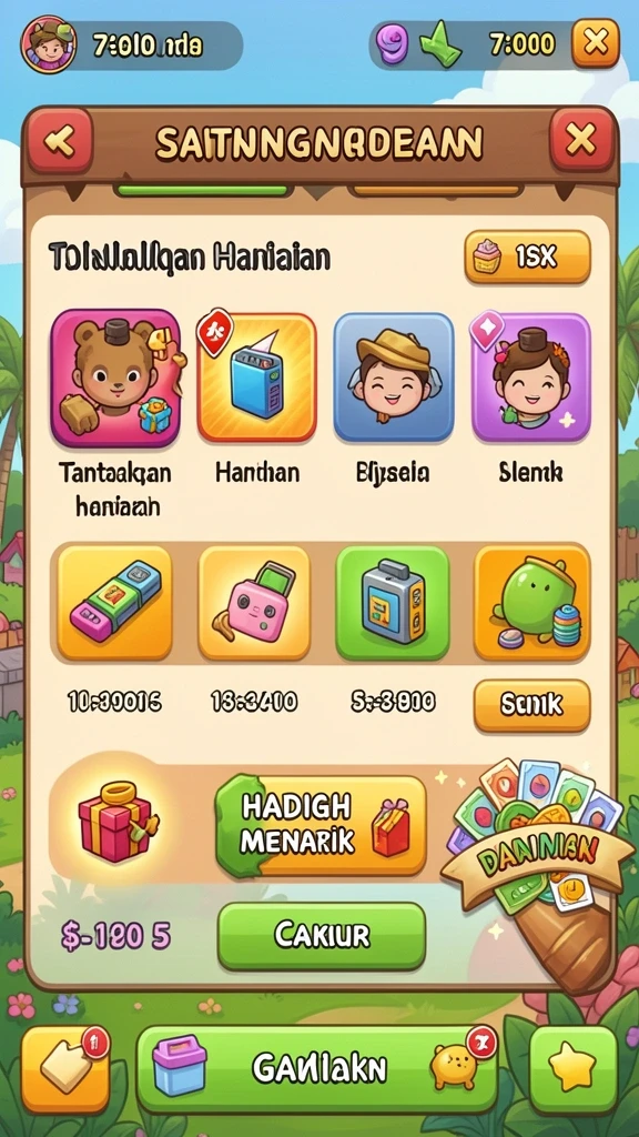 Deskripsi interaksi dengan komunitas pemain.
