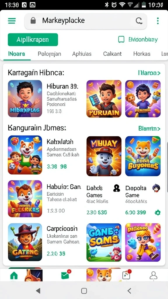 Tampilan grafik yang memukau dan detail.