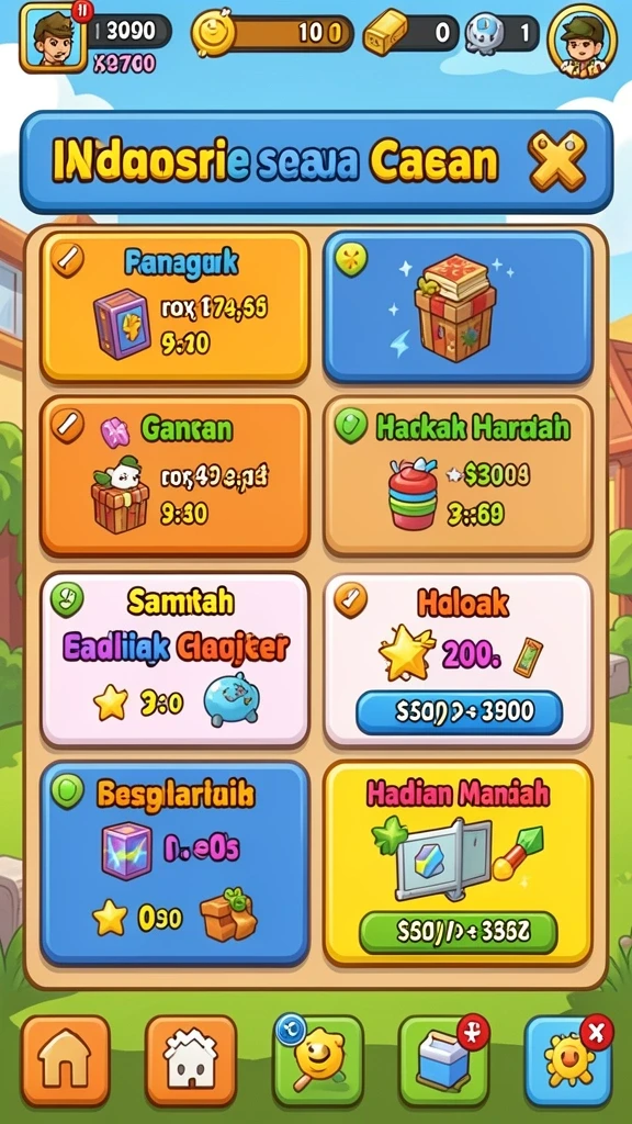 Tampilan grafis yang menawan dan penuh warna.