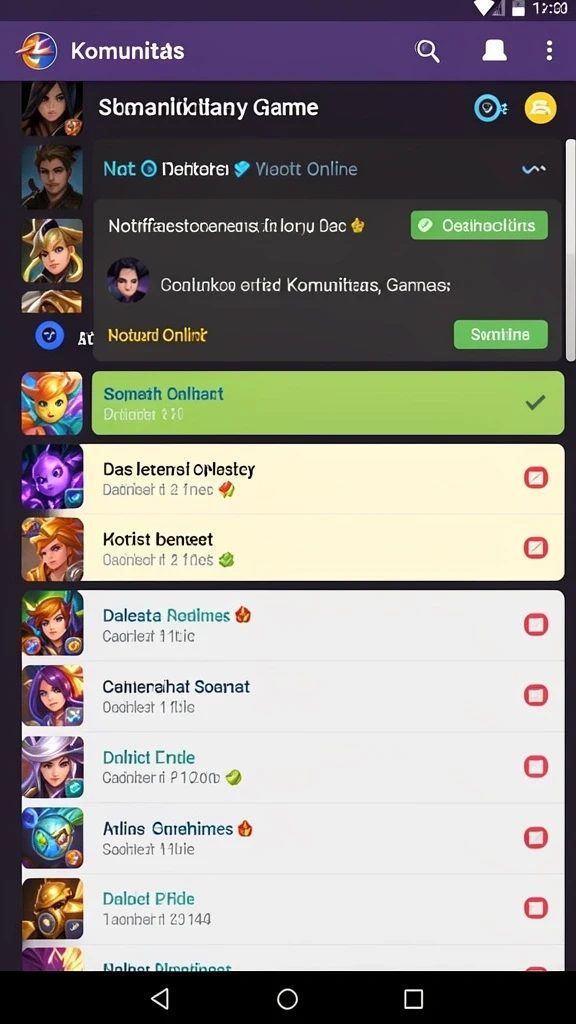 Berbagai mode permainan yang seru untuk dinikmati.